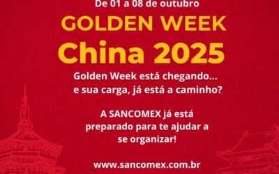Golden Week na China 2025: Impactos e Estratégias para o Comércio Exterior