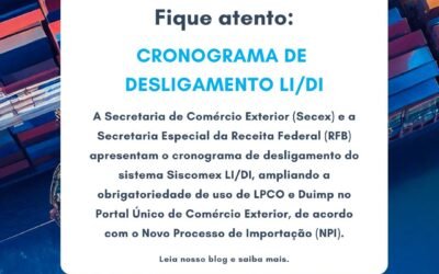 Publicado o Cronograma de desligamento LI/DI – Cronograma e Fluxograma – Atualização 05/11/25